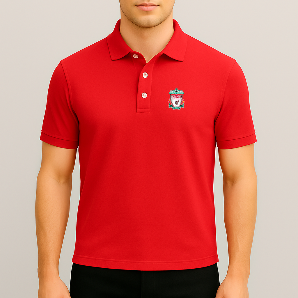 Men's Liverpool Football Club Est.1892 Dry Blend Polo