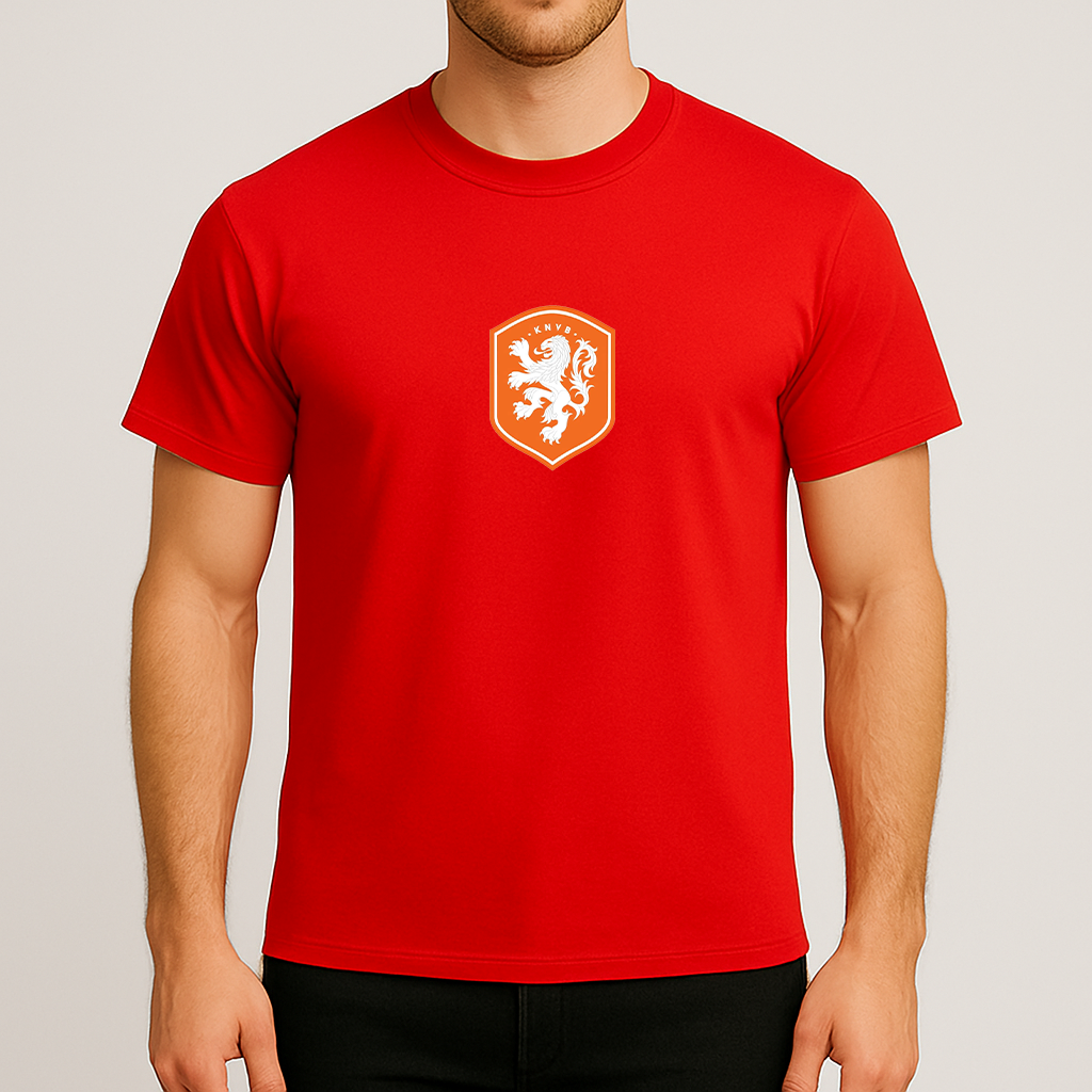 Men's Netherlands National Soccer Team Cotton T-Shirt