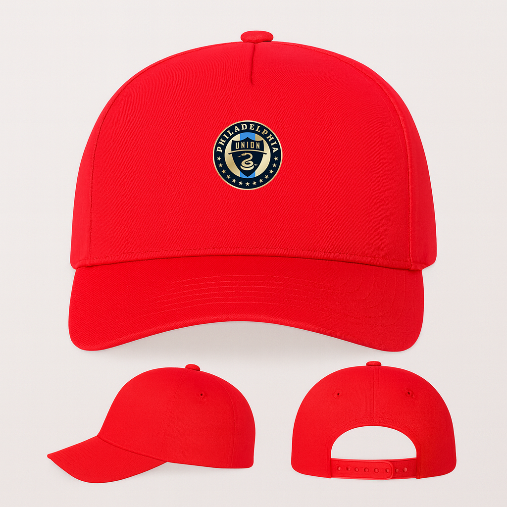 Philadelphia Union FC Five Panel Twill Snapback Cap