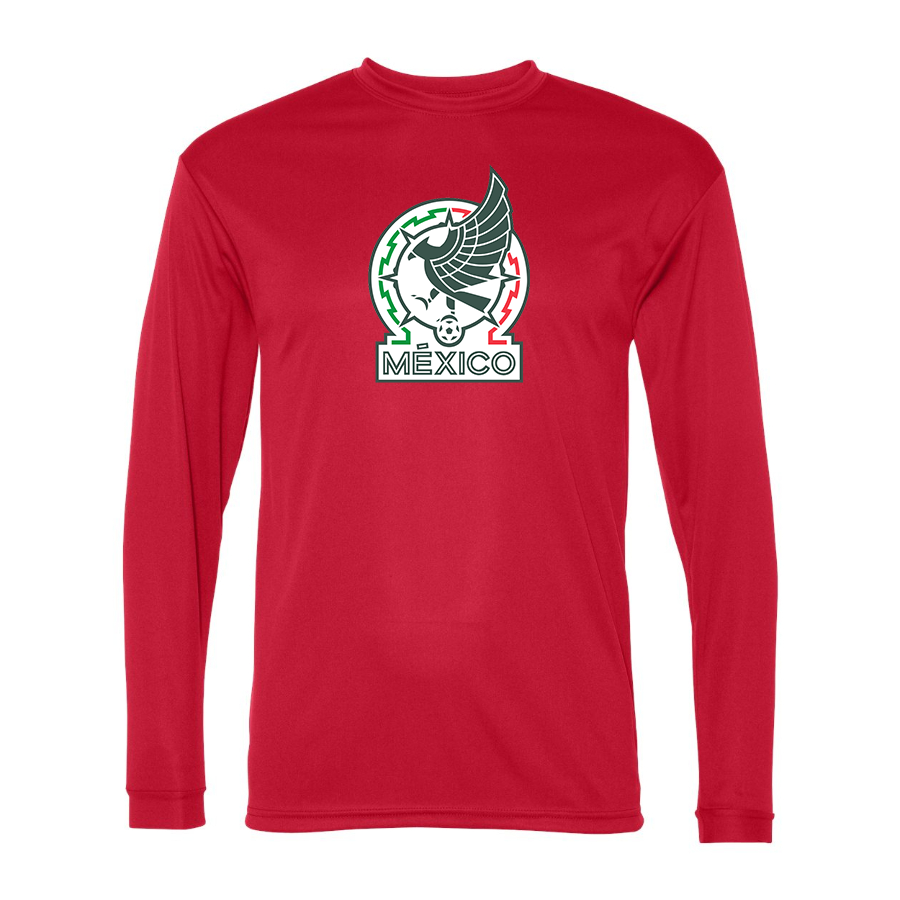 Men’s Mexico Soccer - C2 Sport - Performance Long Sleeve T-Shirt - 5104
