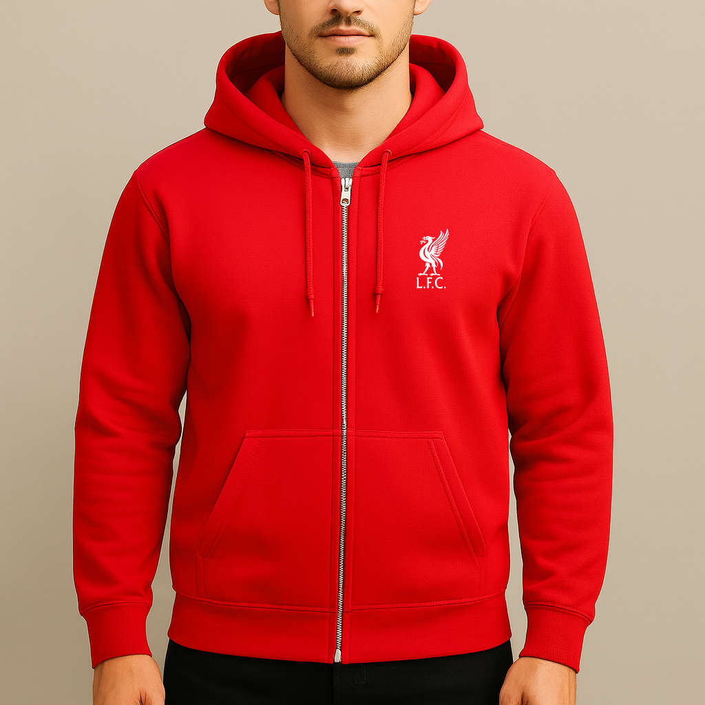 Men's Liverpool L.F.C. Soccer Zipper Hoodie