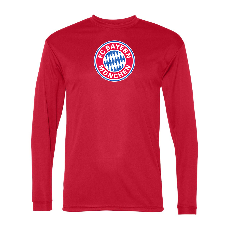 Men’s F.C. Bayern Munich Soccer - C2 Sport - Performance Long Sleeve T-Shirt - 5104