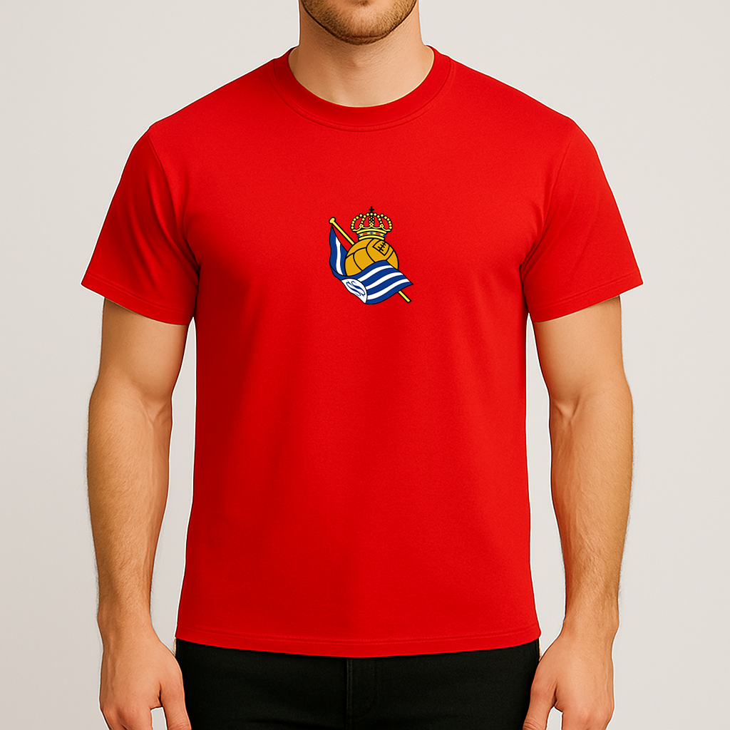 Men's Real Sociedad FC Cotton T-Shirt