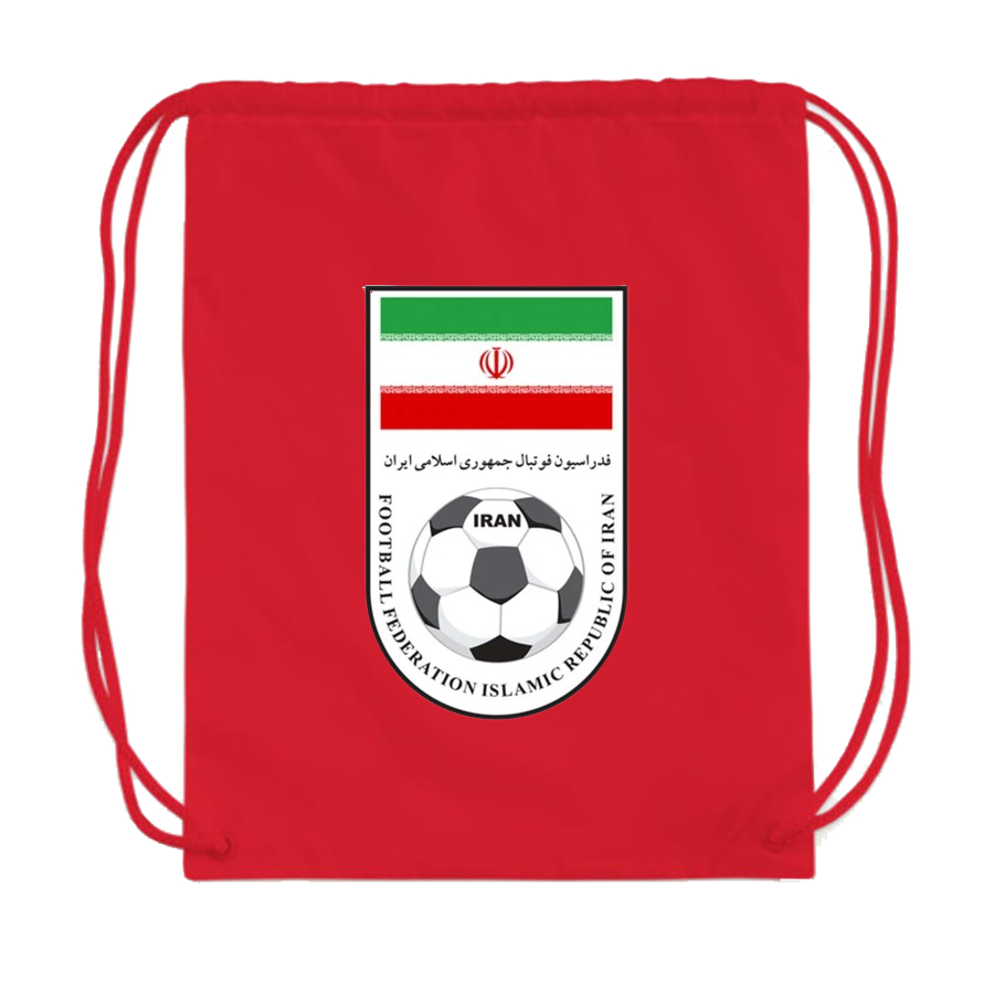 Iran National Soccer Team Drawstring Bag