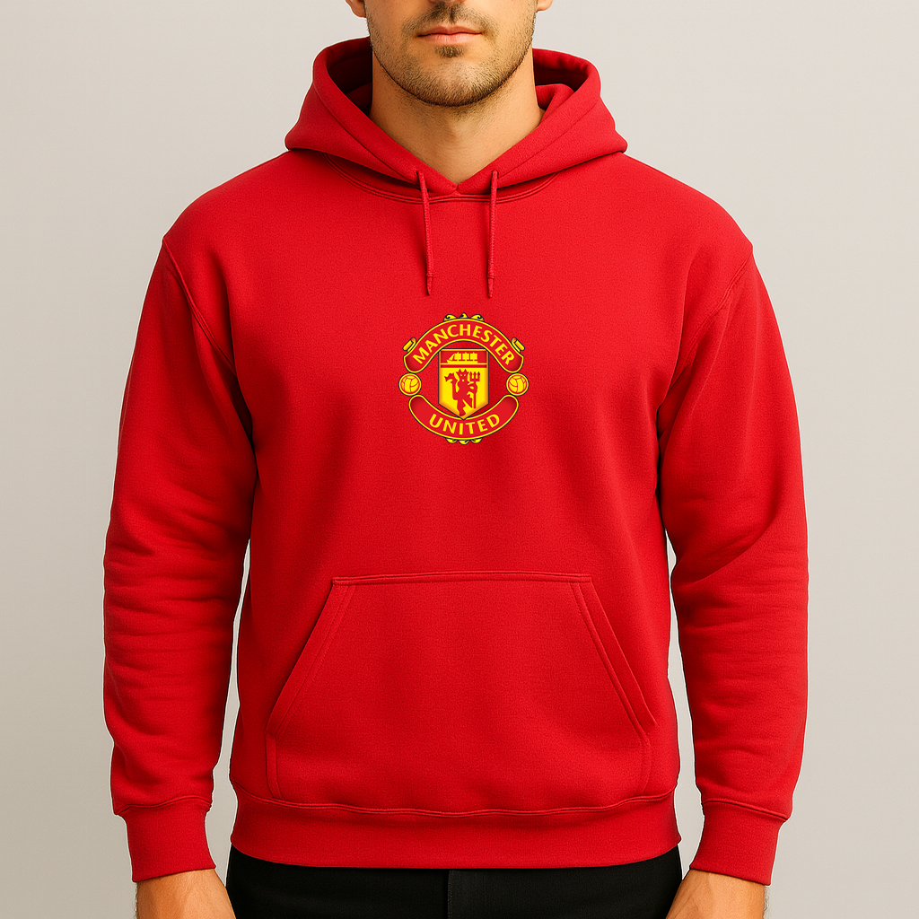 Men’s Manchester United Soccer Pullover Hoodie