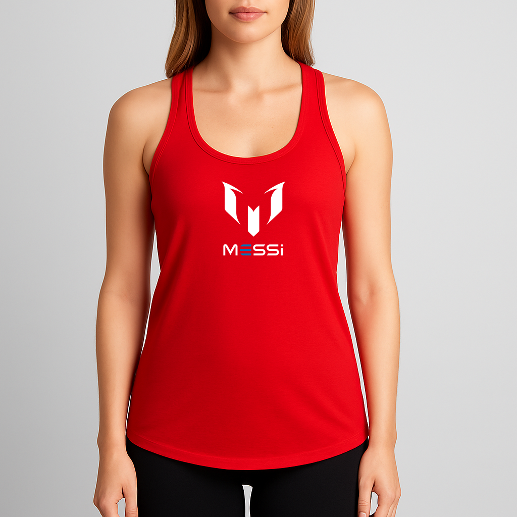 Women's Lionel Messi Air Messi Soccer Racerback Tank Top