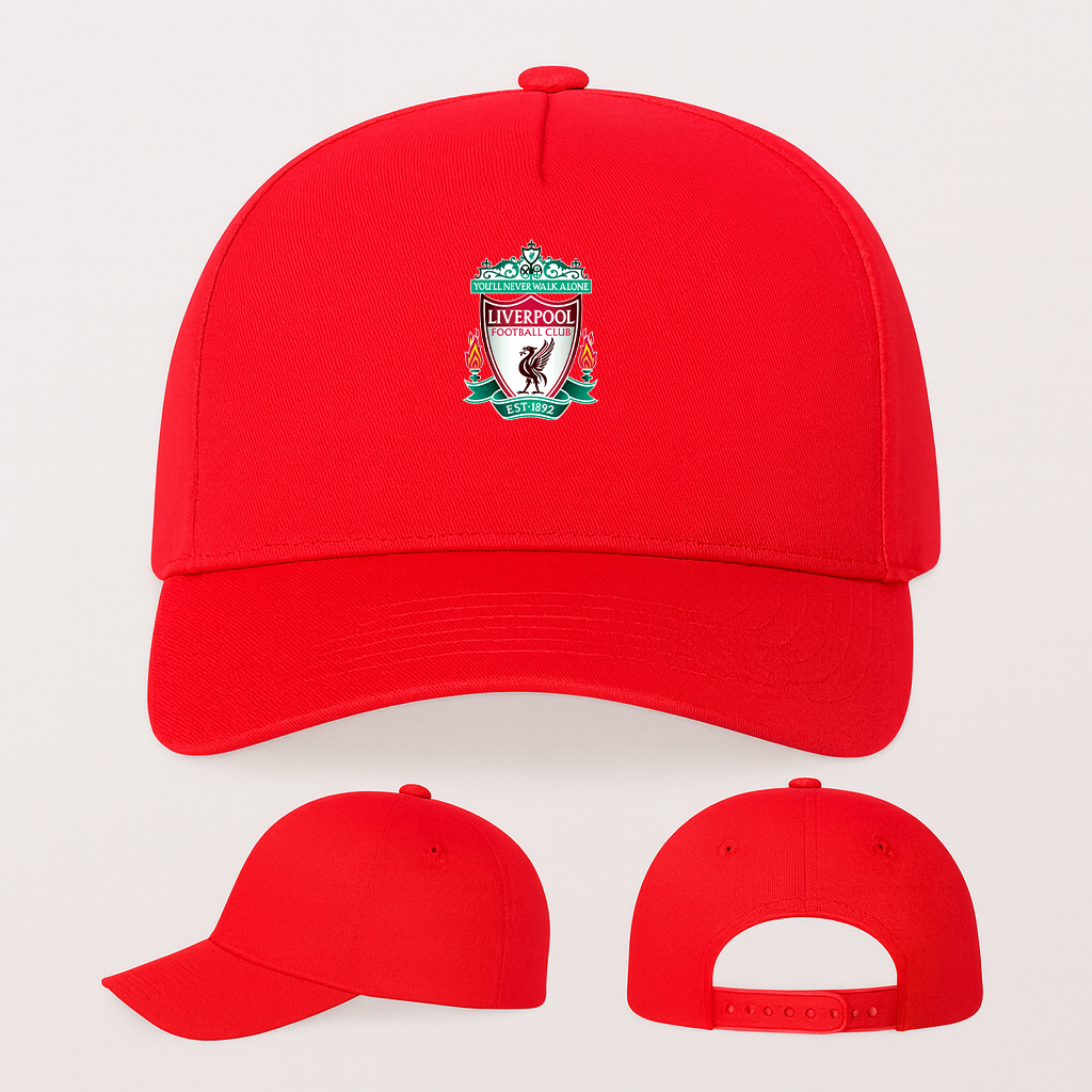 Liverpool Football Club Est.1892 Five Panel Twill Snapback Cap