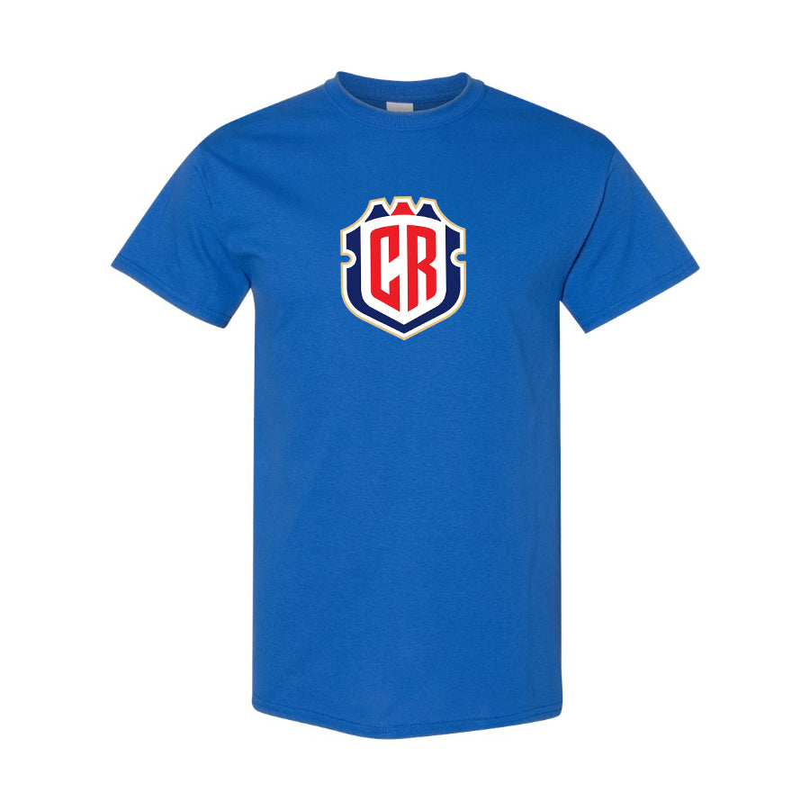 Youth Kids Costa Rica National Soccer Team Cotton T-Shirt