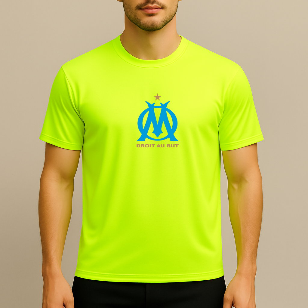 Men's Olympique de Marseille FC Polyester T-Shirt
