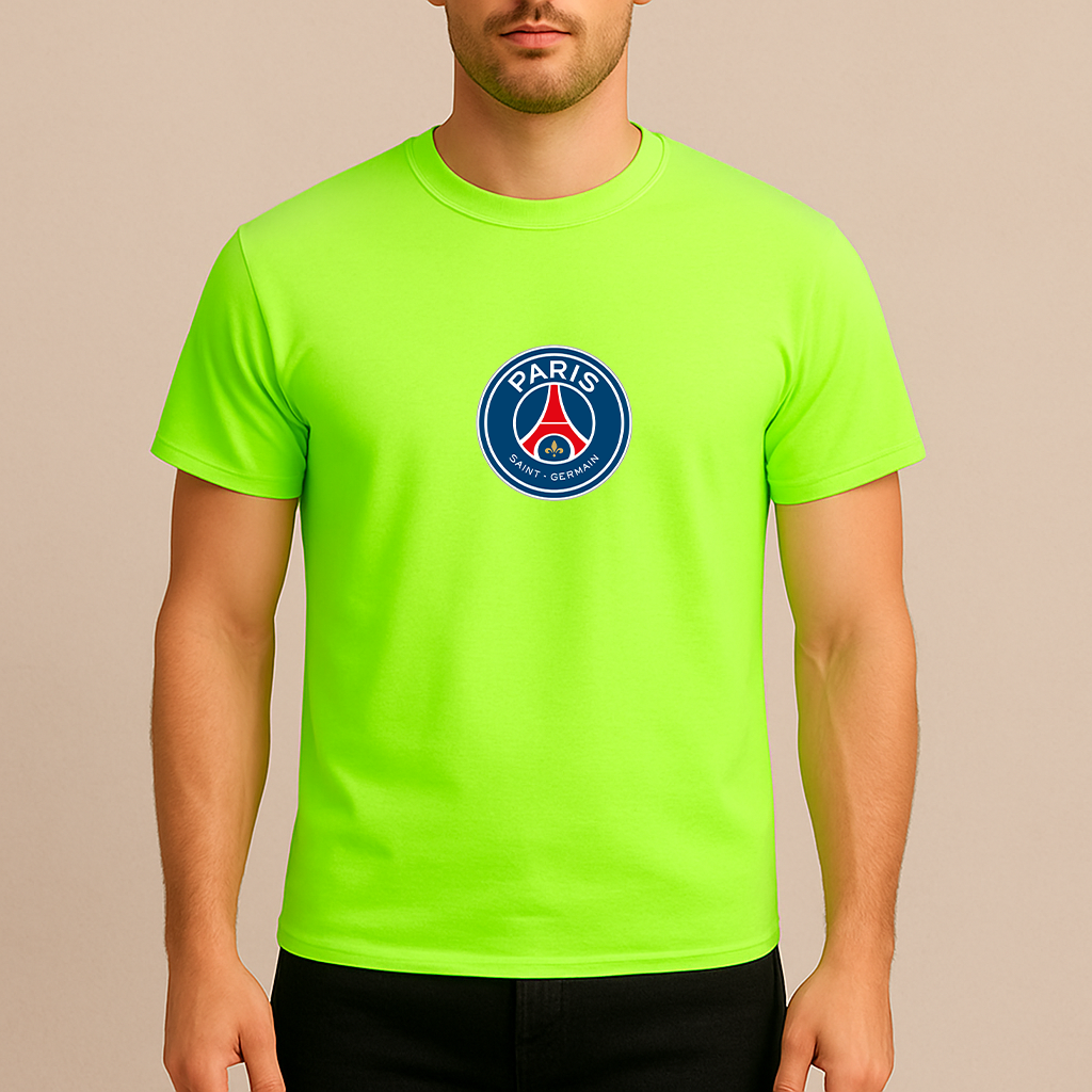 Men's Paris Saint-Germain Soccer Cotton T-Shirt