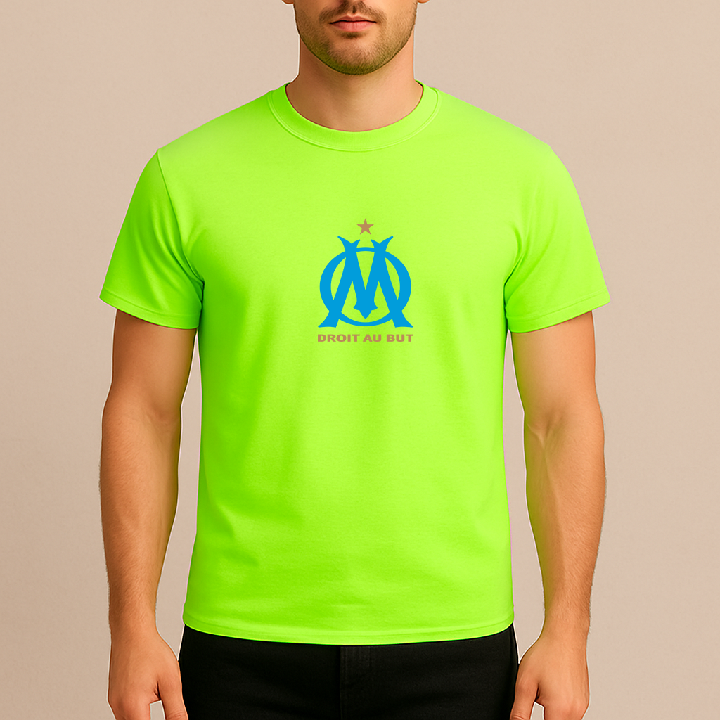 Men's Olympique de Marseille FC Cotton T-Shirt