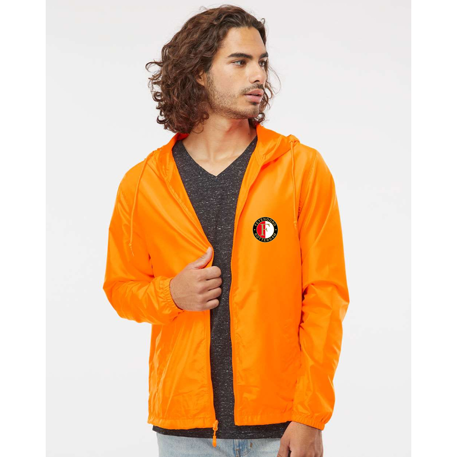 Men’s Feyenoord FC - Independent Trading Co. - Lightweight Windbreaker Full-Zip Jacket - EXP54LWZ