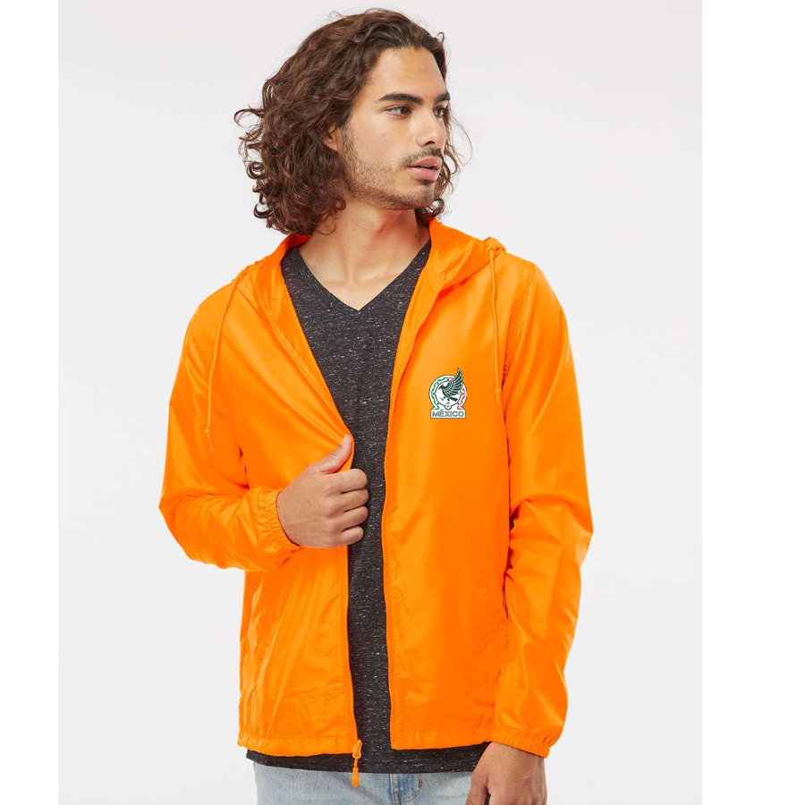 Men’s Mexico Soccer - Independent Trading Co. - Lightweight Windbreaker Full-Zip Jacket - EXP54LWZ