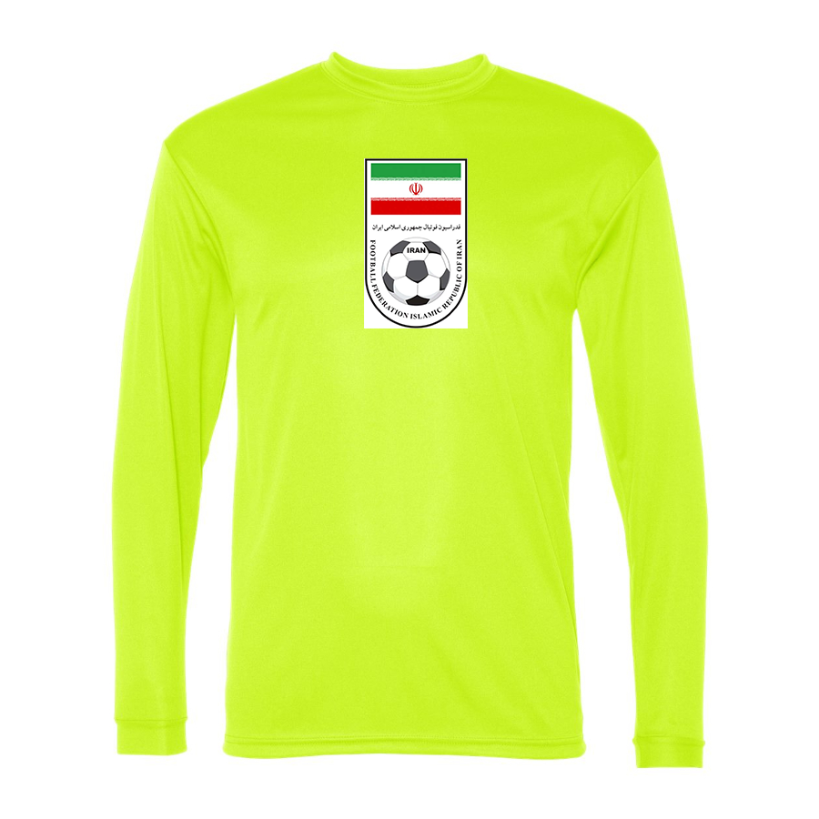 Men’s Iran National Soccer Team Performance Long Sleeve T-Shirt
