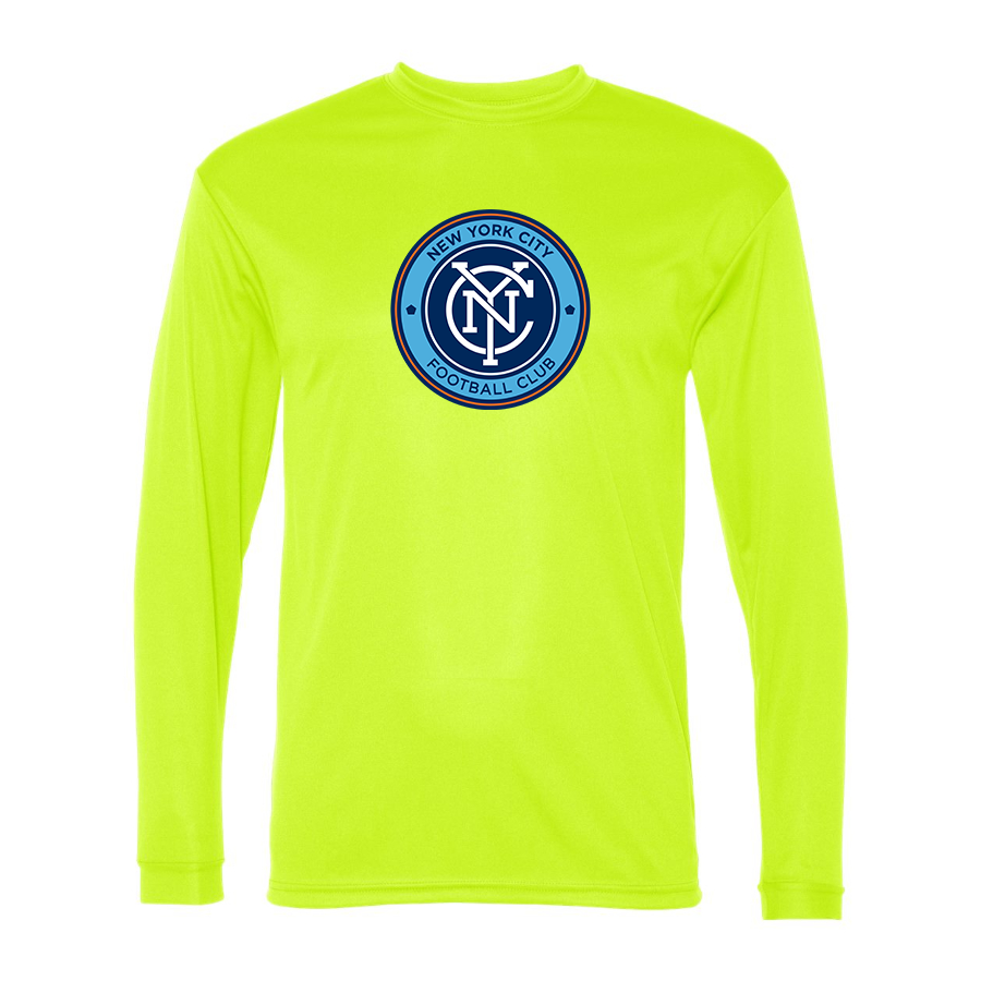 Men’s New York City FC Performance Long Sleeve T-Shirt
