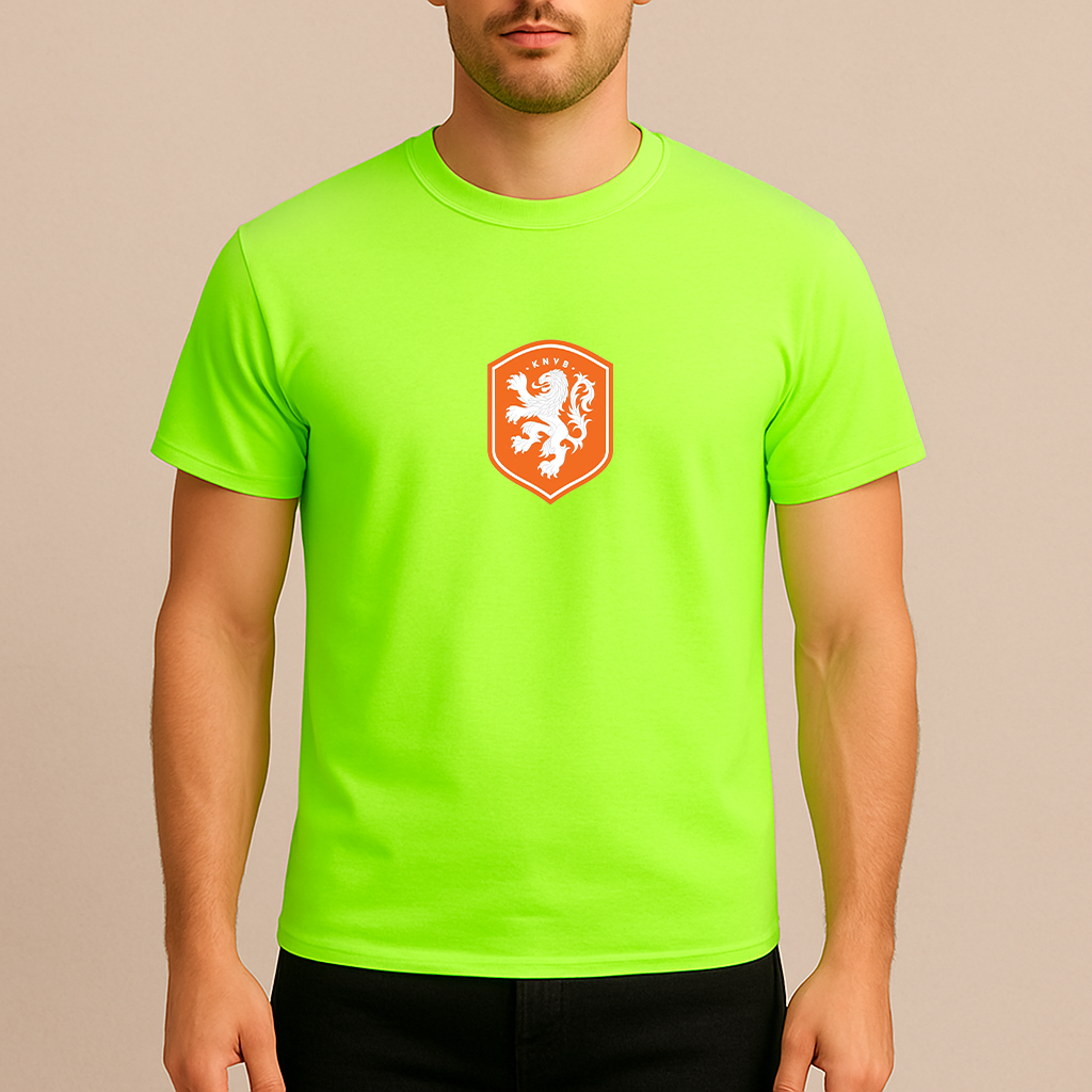 Men's Netherlands National Soccer Team Cotton T-Shirt