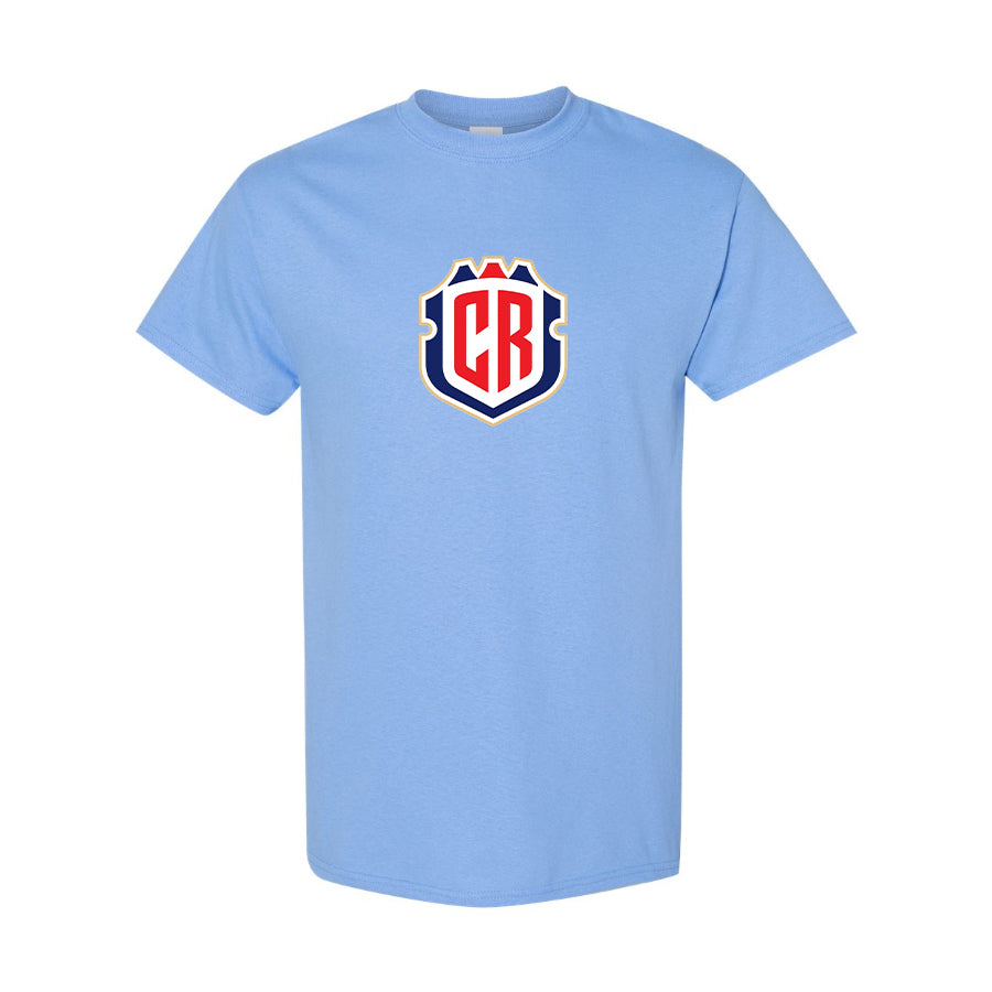 Youth Kids Costa Rica National Soccer Team Cotton T-Shirt