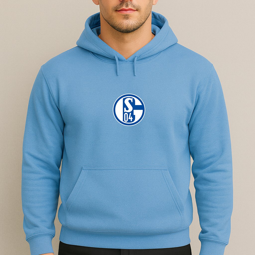 Men's Schalke 04 FC Pullover Hoodie