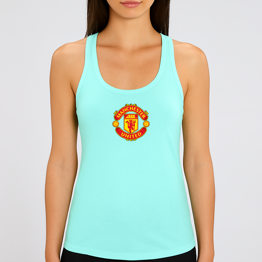 Women's Manchester United Soccer Racerback Tank Top