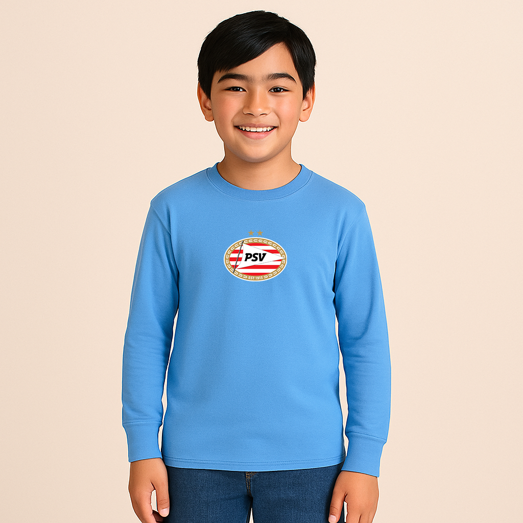 Youth Kids PSV Eindhoven FC Long Sleeve T-Shirt