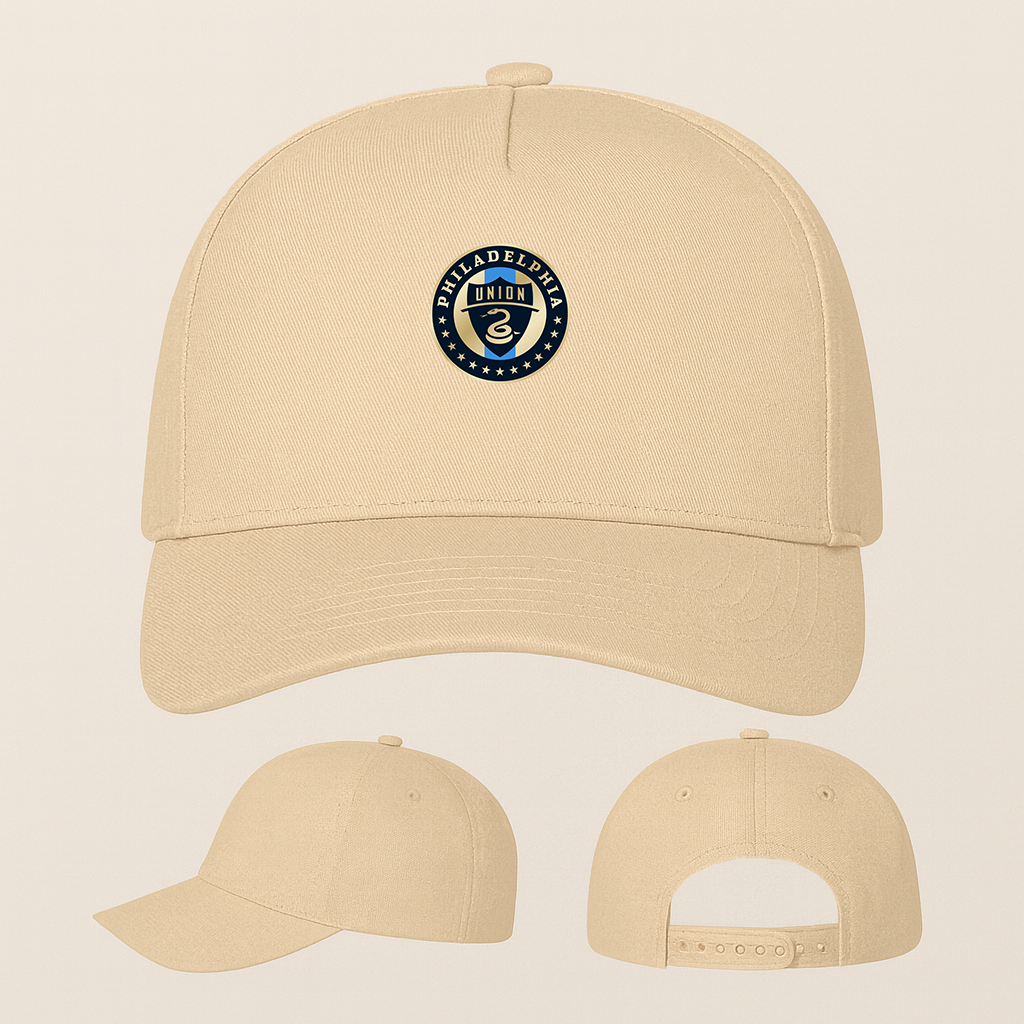 Philadelphia Union FC Five Panel Twill Snapback Cap