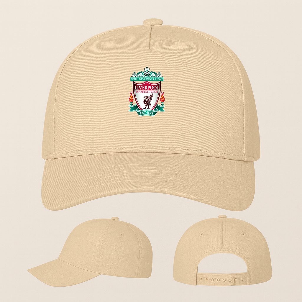 Liverpool Football Club Est.1892 Five Panel Twill Snapback Cap
