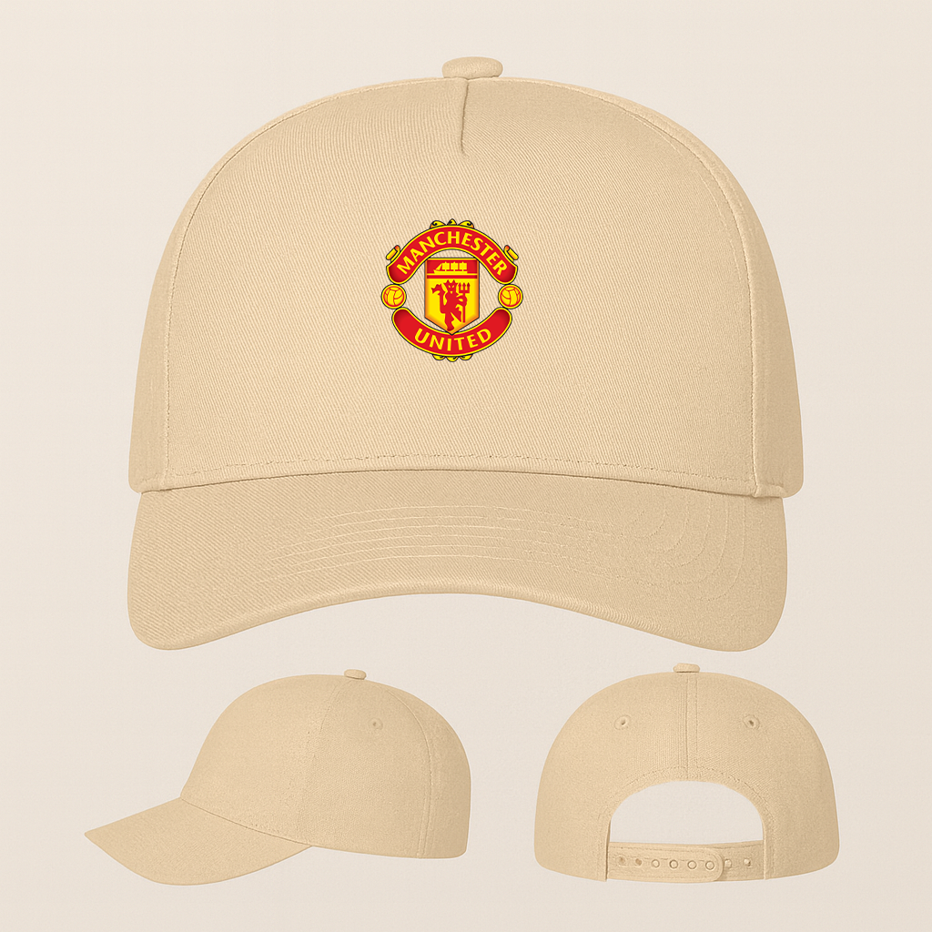Manchester United Soccer Five Panel Twill Snapback Cap