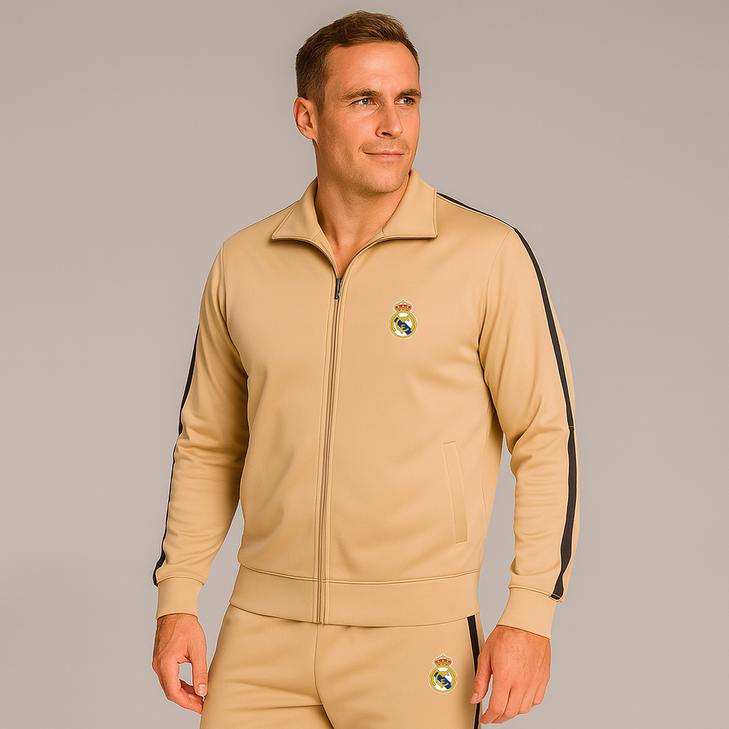 Men's Real Madrid Soccer Logo Dri-Fit TrackSuit