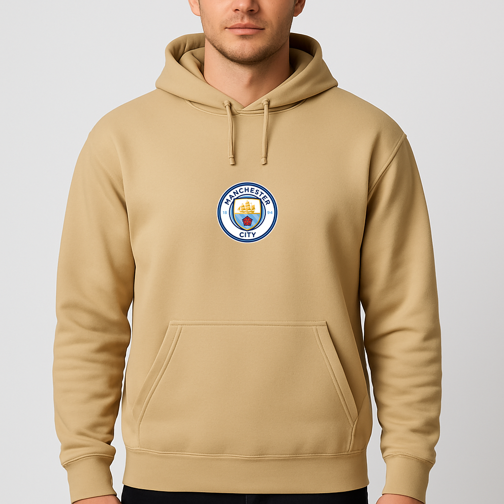 Men's Manchester City Soccer Pullover Hoodie