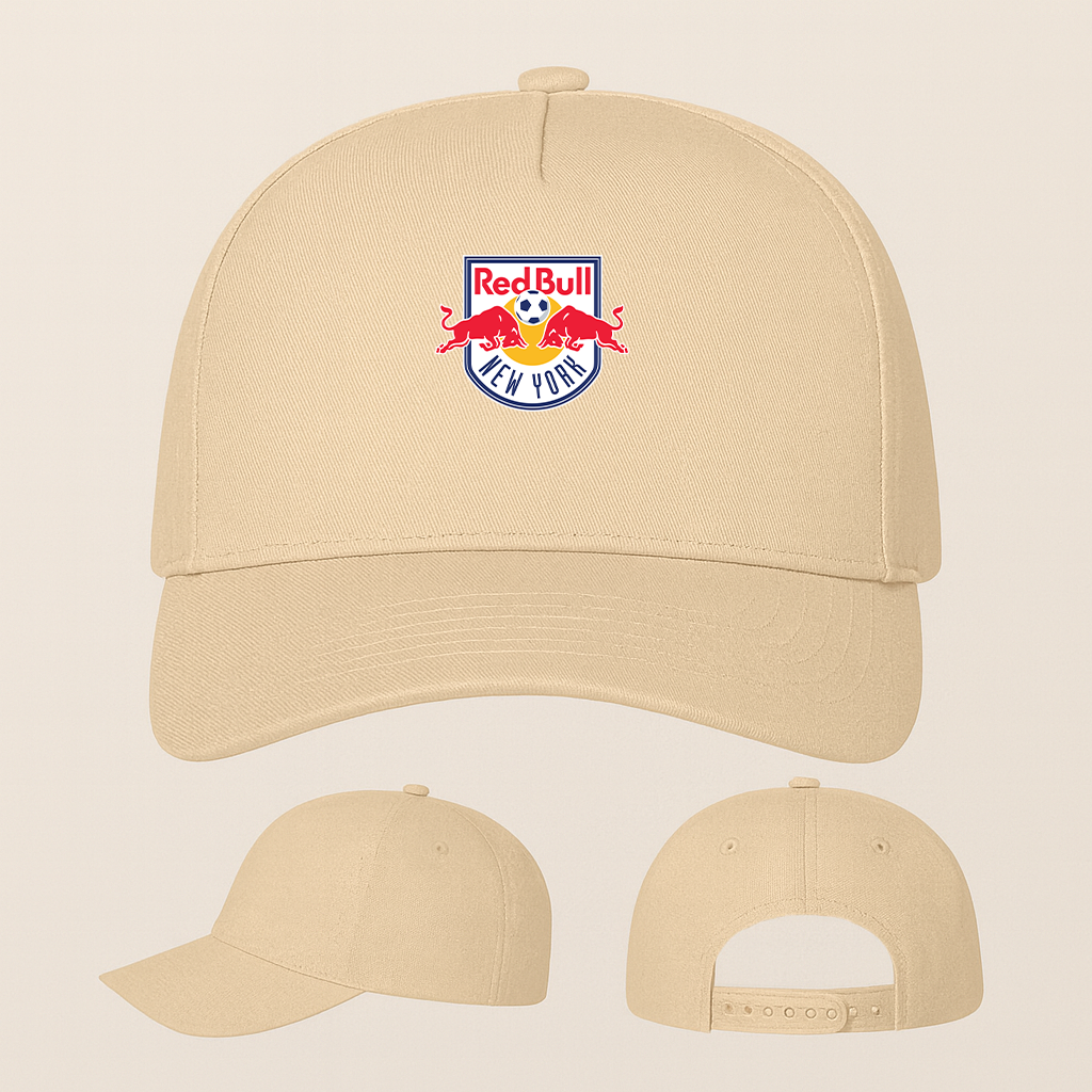 New York Red Bulls FC Five Panel Twill Snapback Cap