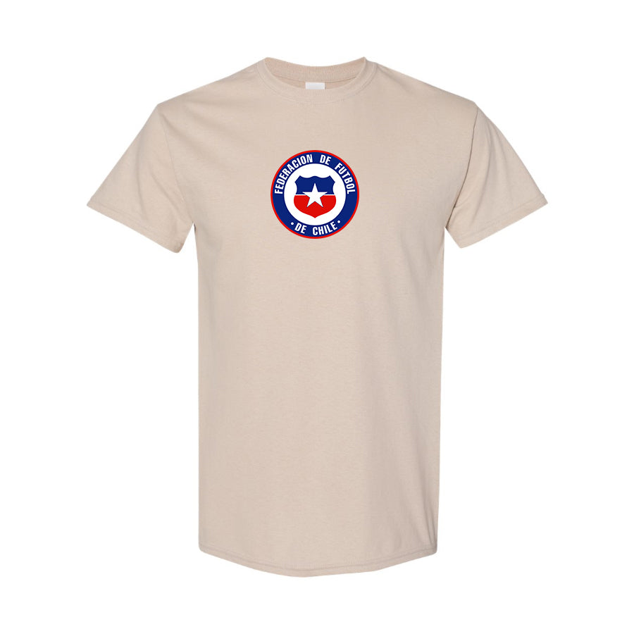 Men's Chile National Soccer Team Cotton T-Shirt
