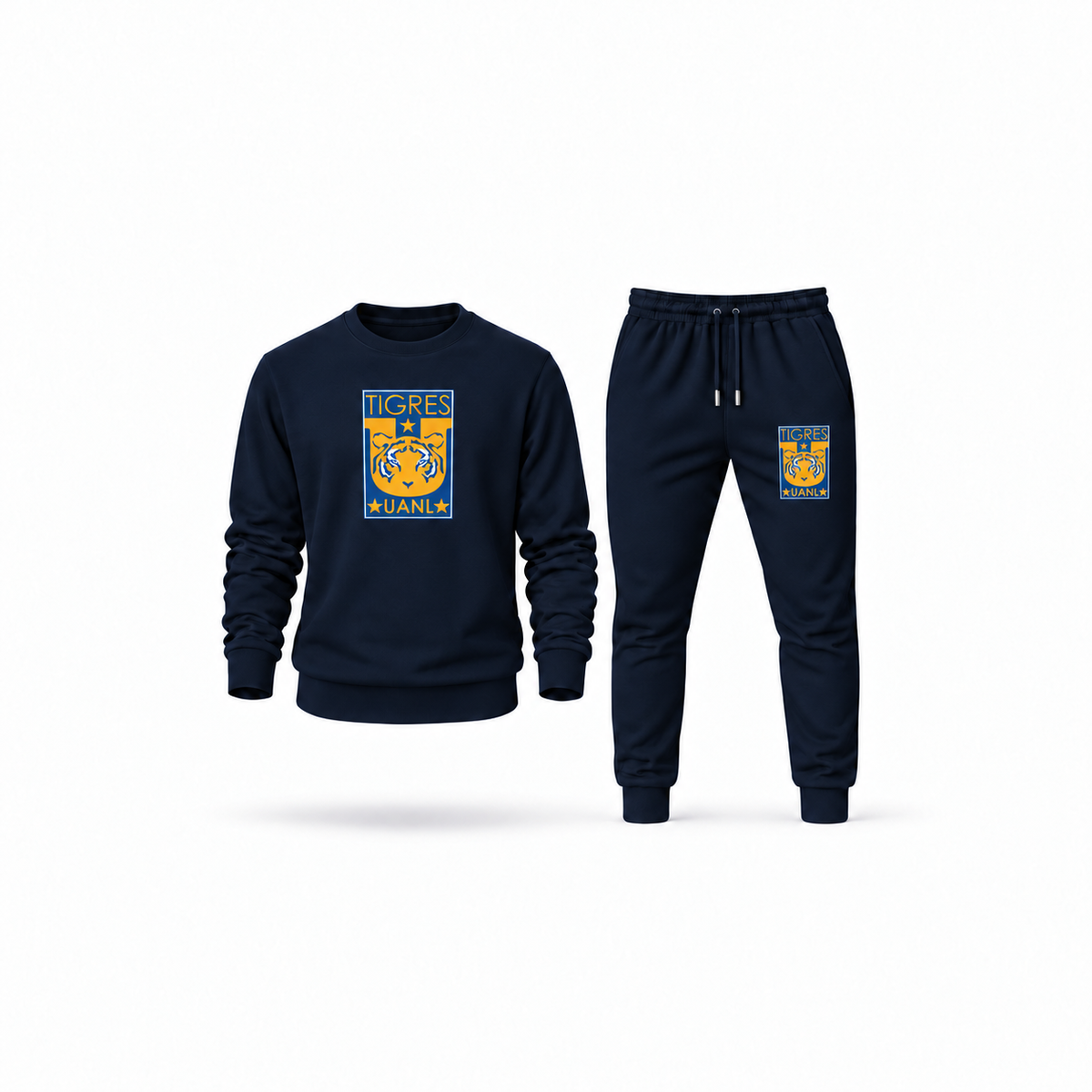 Men's Tigres UANL FC Sweatshirt Joggers Set | Color: Navy | Main