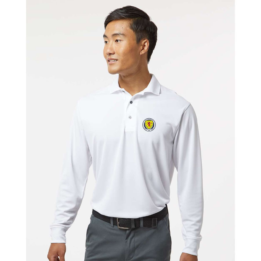 Men's Scotland National Soccer Team - Paragon - Prescott Long Sleeve Polo - 110