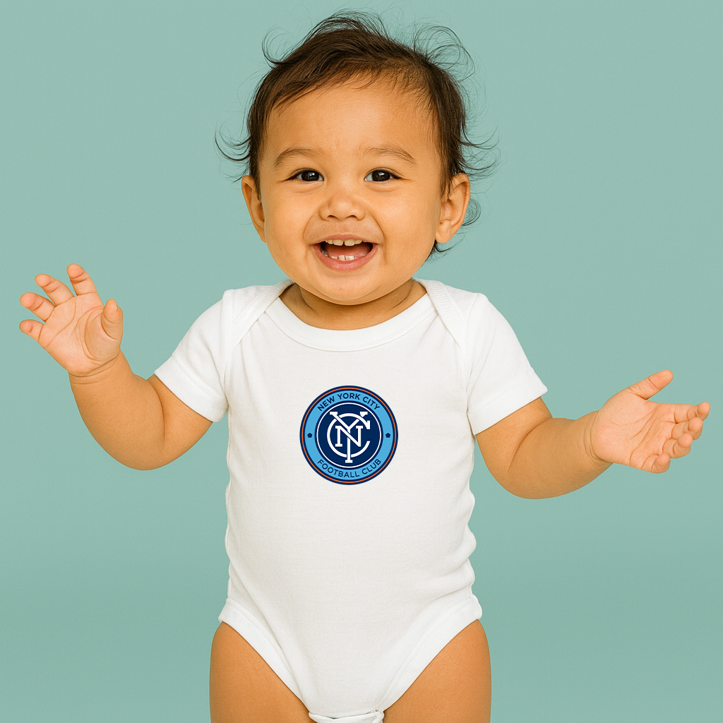 New York City FC Baby Romper Onesie