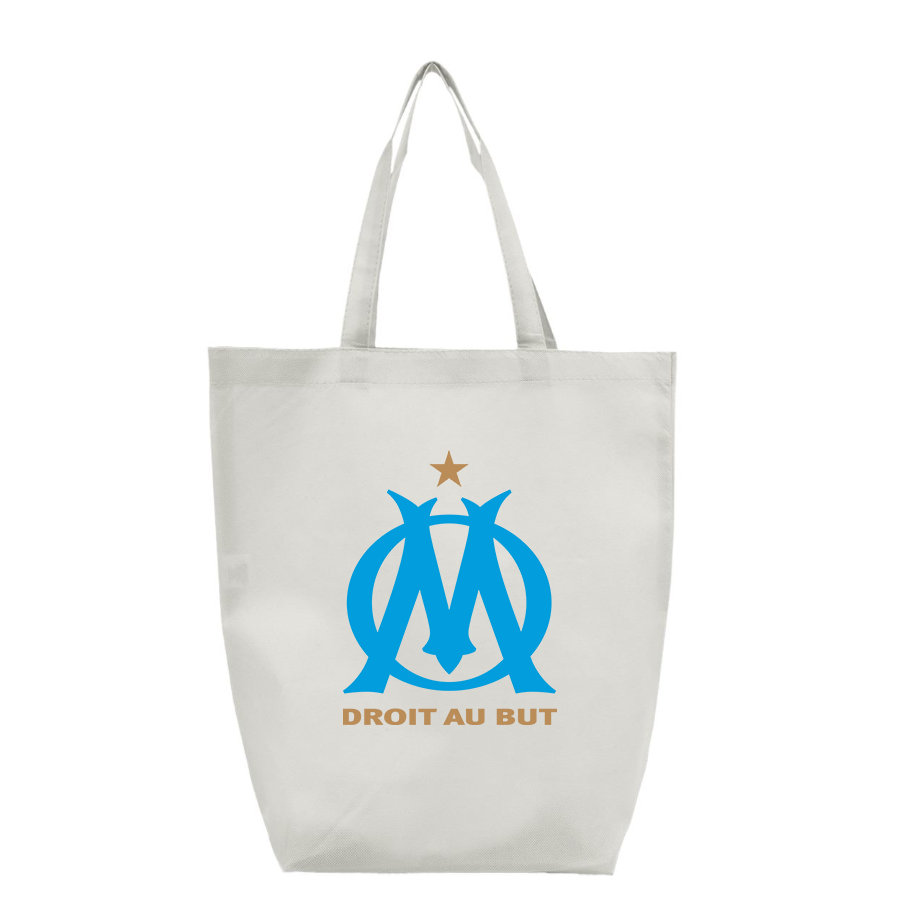 Olympique de Marseille FC - Q-Tees - Non-Woven Gusset Bottom Tote - Q1251