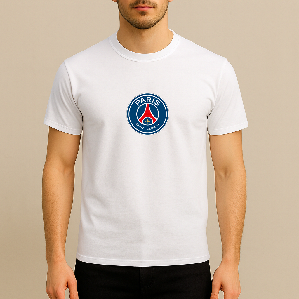 Men's Paris Saint-Germain Soccer Cotton T-Shirt