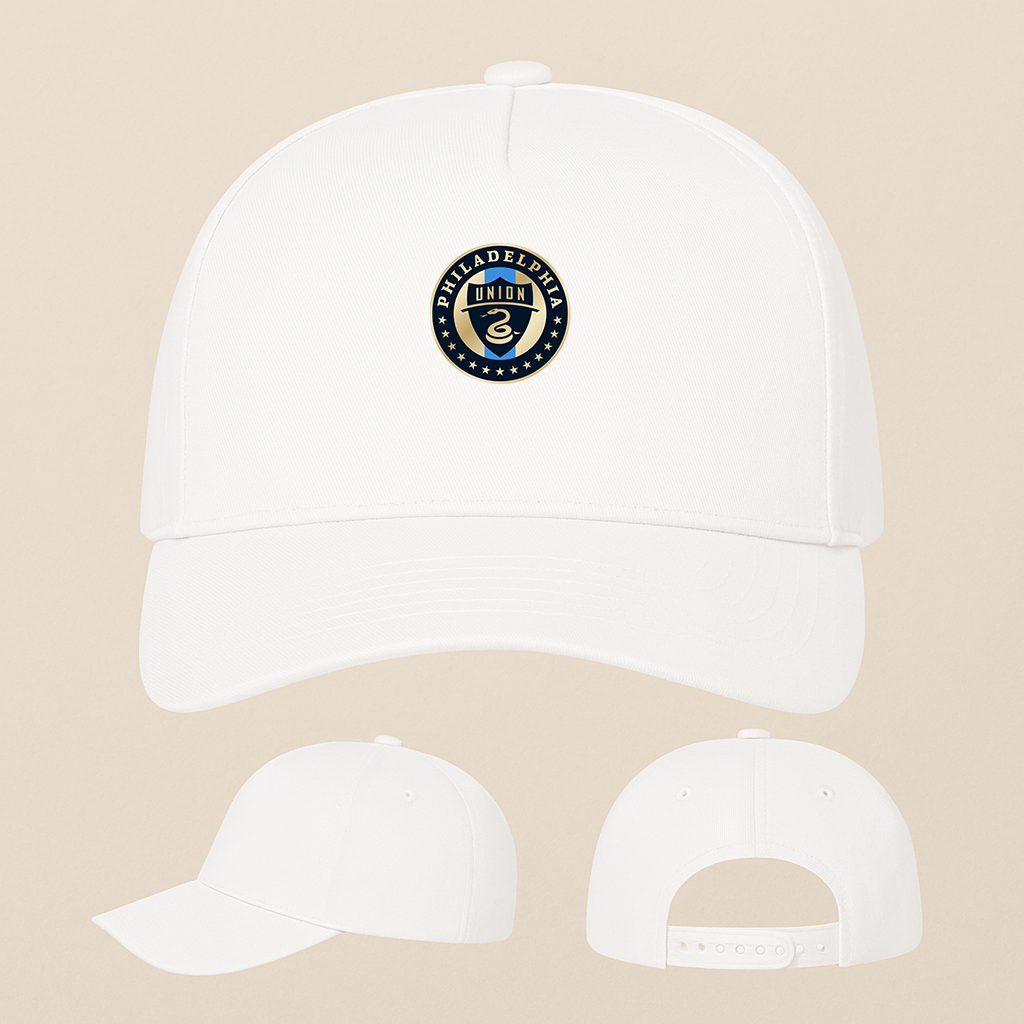 Philadelphia Union FC Five Panel Twill Snapback Cap