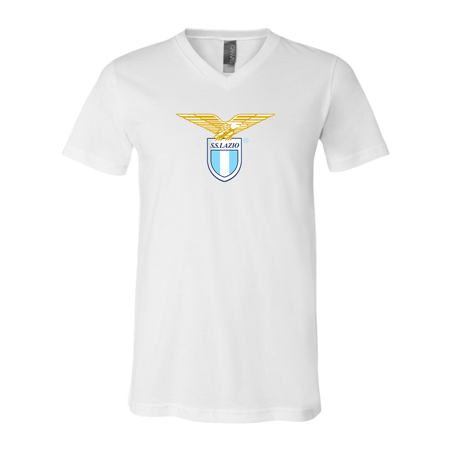 Men’s Lazio FC - BELLA + CANVAS - Jersey V-Neck Tee - 3005