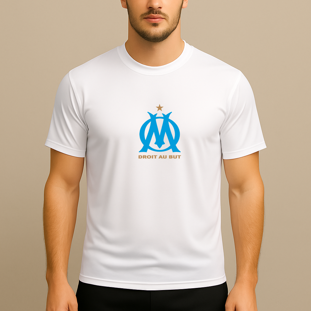 Men's Olympique de Marseille FC Polyester T-Shirt