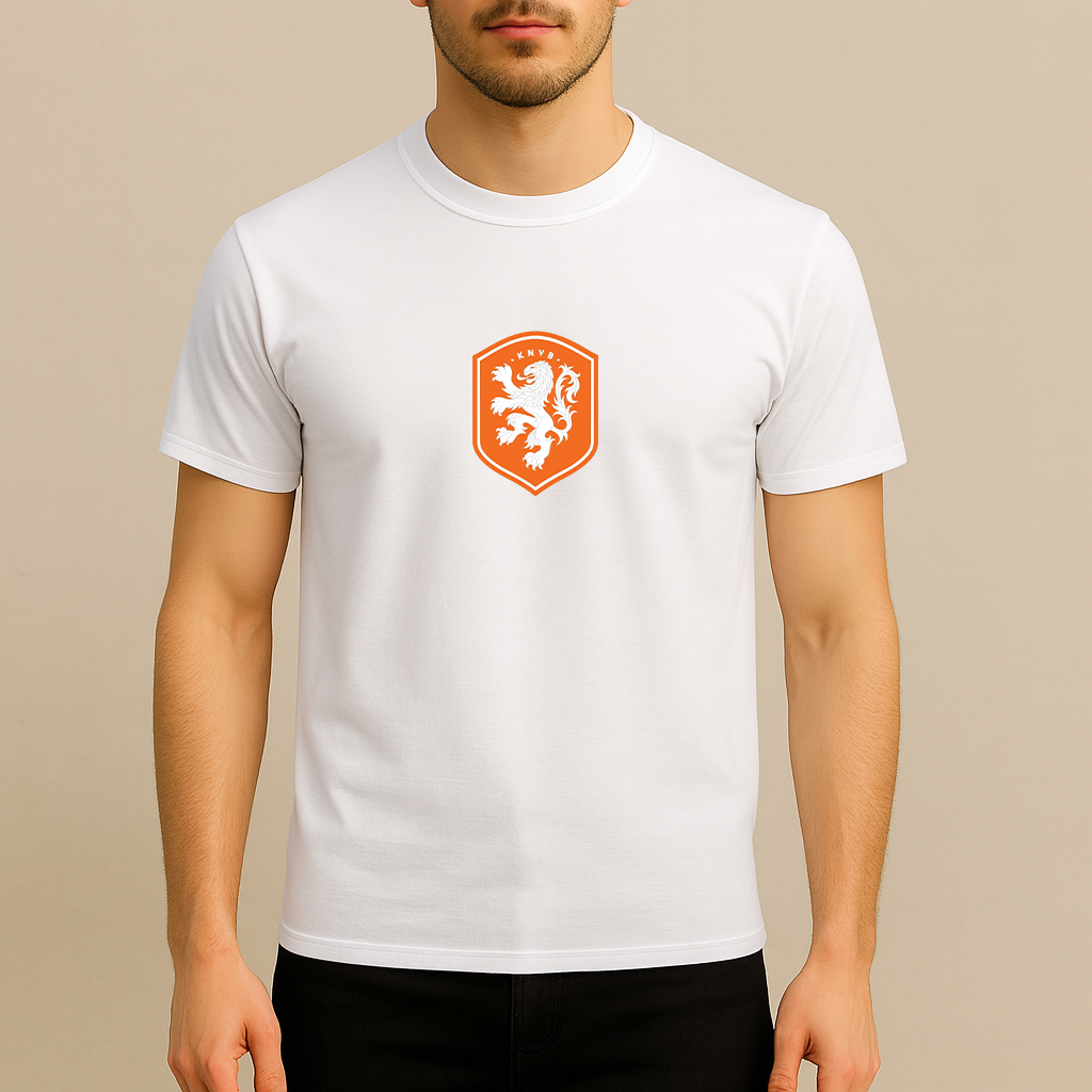 Men's Netherlands National Soccer Team Cotton T-Shirt