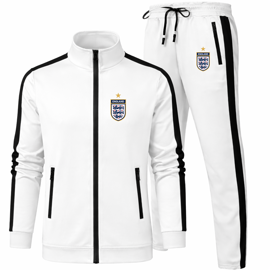 Men's England National Soccer Team Logo Dri-Fit TrackSuit