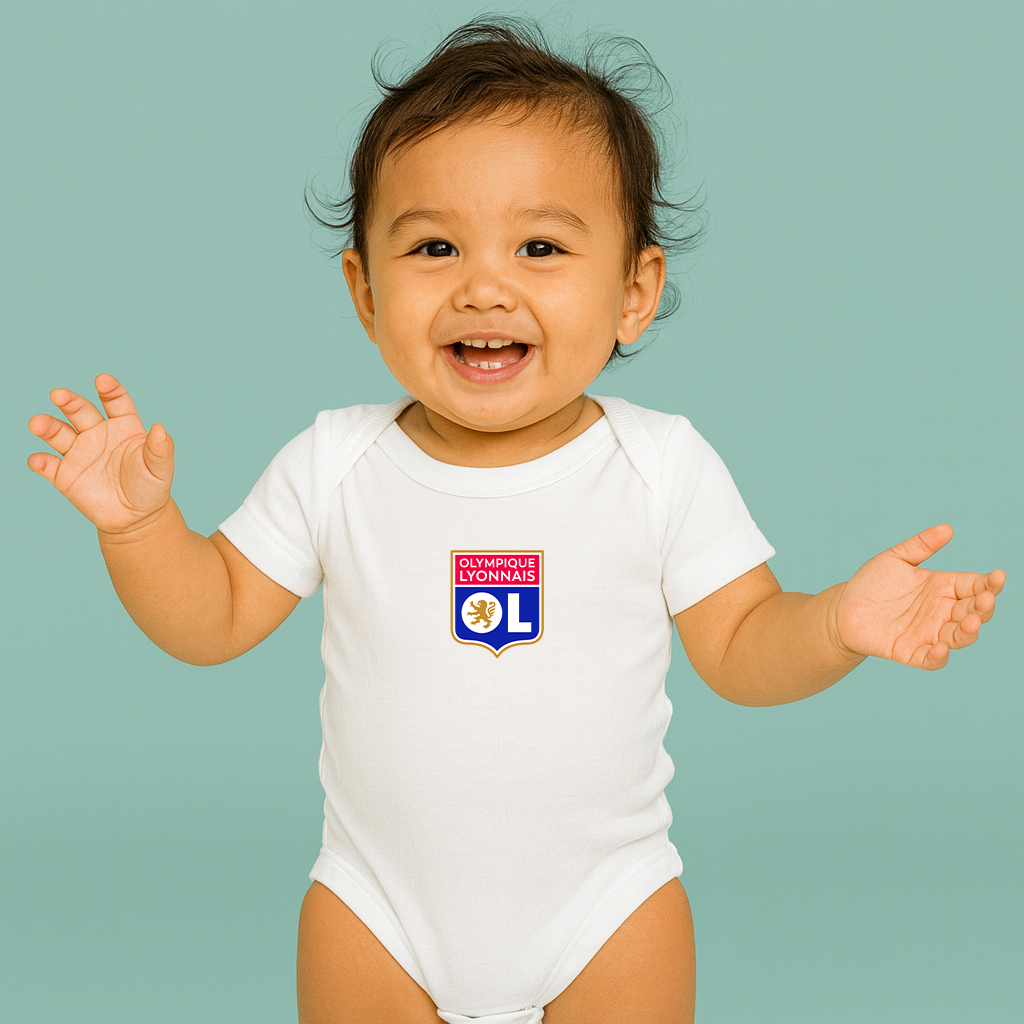 Olympique Lyonnais FC Baby Romper Onesie