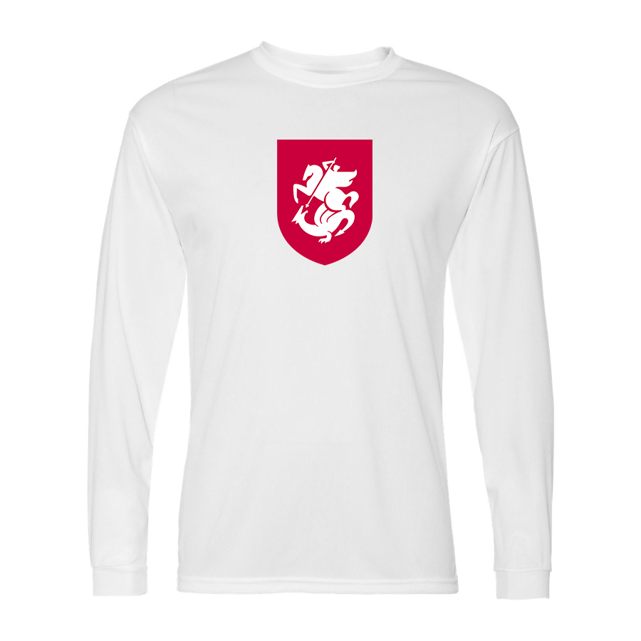 Men’s Georgia National Soccer Team Performance Long Sleeve T-Shirt