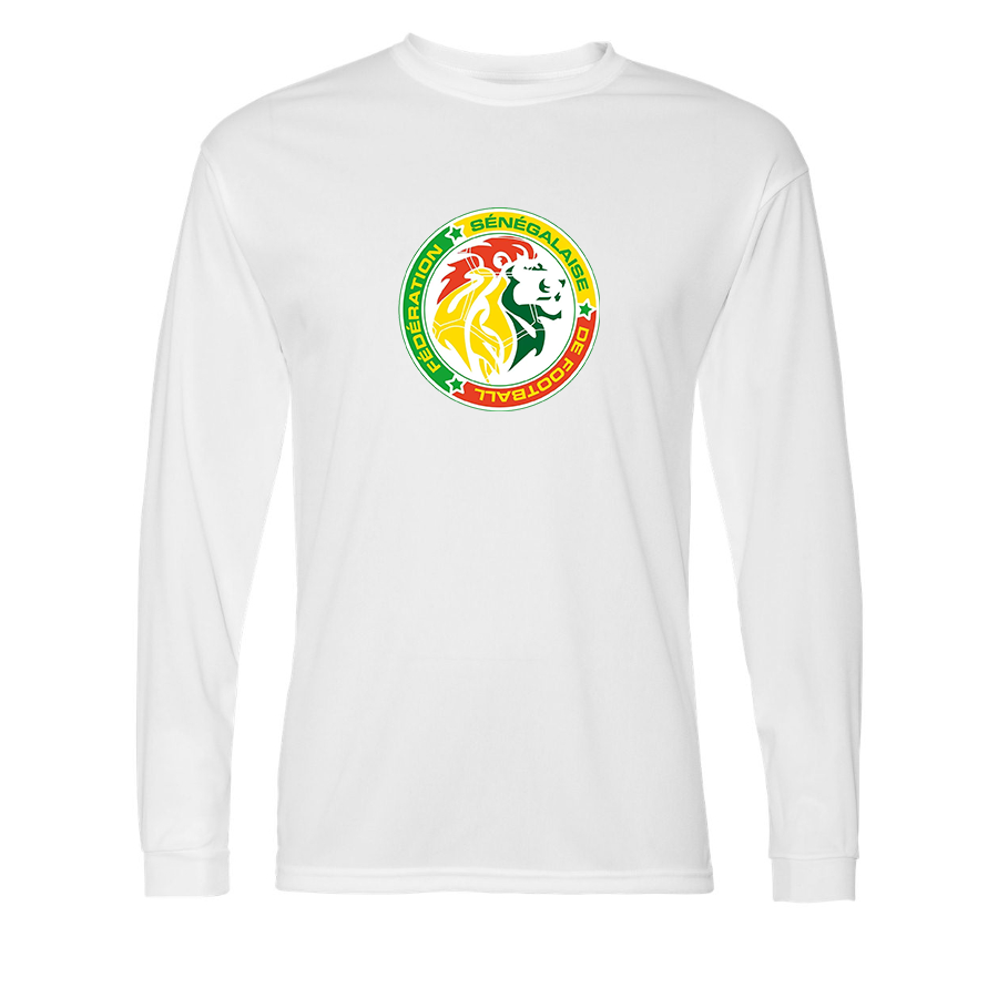 Men’s Senegal National Soccer Team copy Performance Long Sleeve T-Shirt