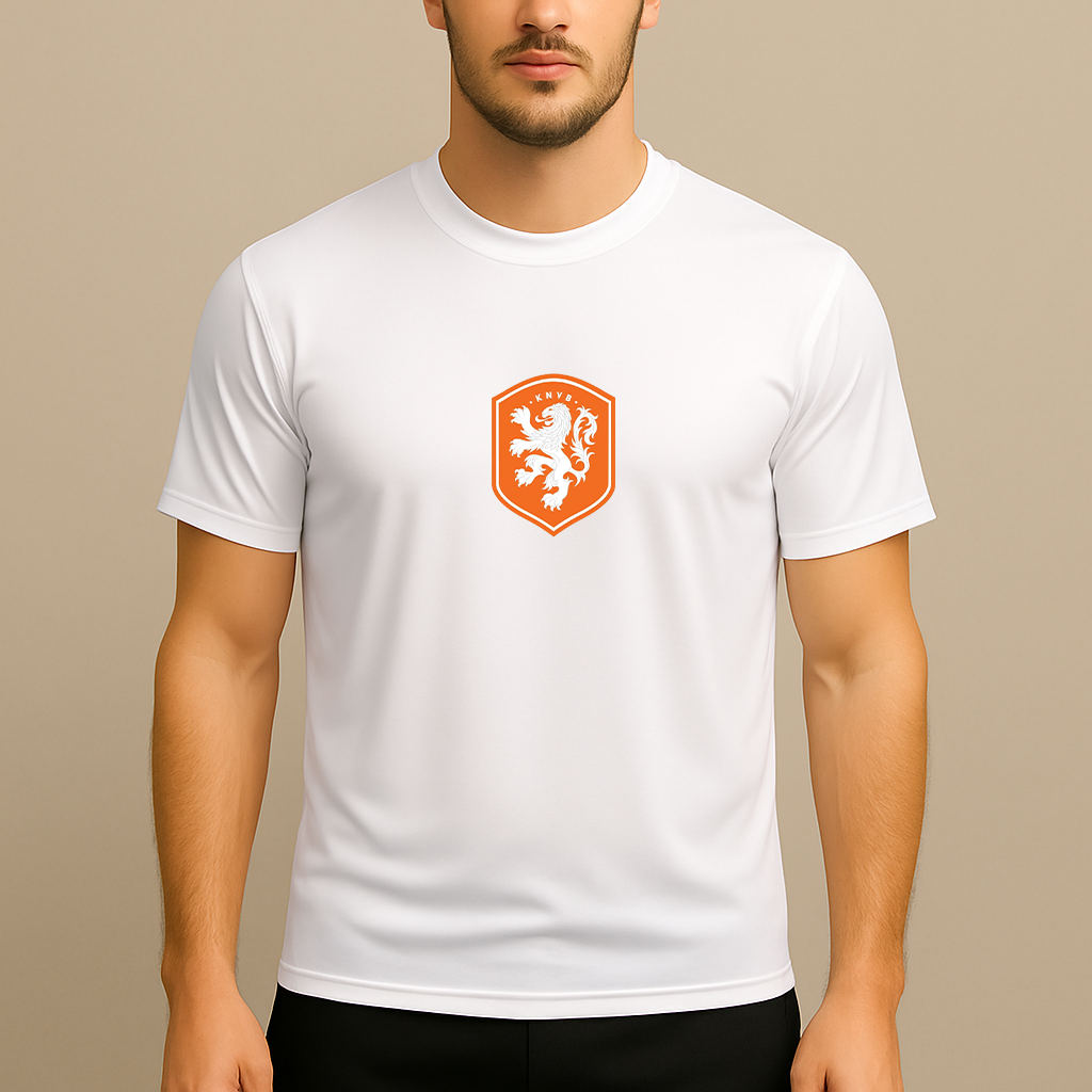 Men's Netherlands National Soccer Team Polyester T-Shirt