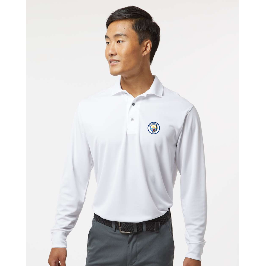 Men's Manchester City Soccer - Paragon - Prescott Long Sleeve Polo - 110