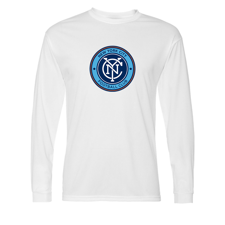 Men’s New York City FC Performance Long Sleeve T-Shirt