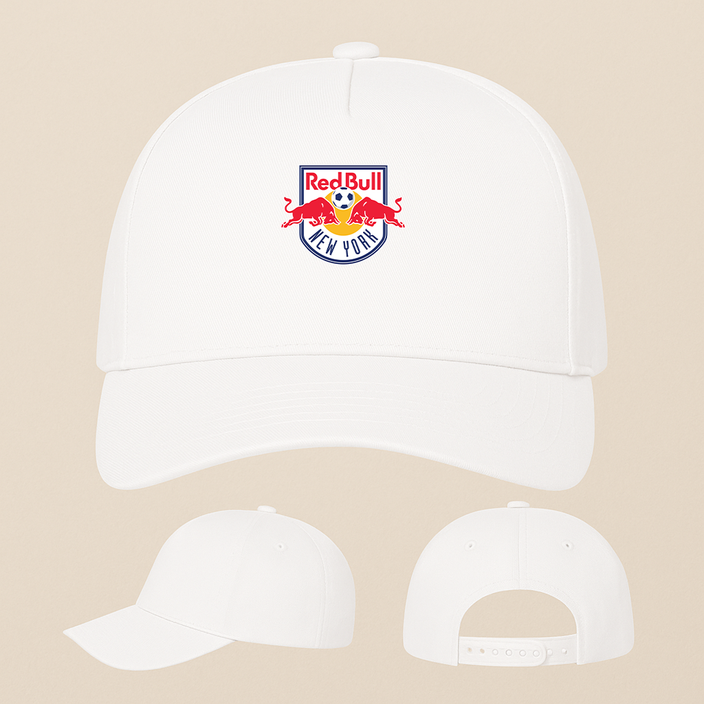 New York Red Bulls FC Five Panel Twill Snapback Cap