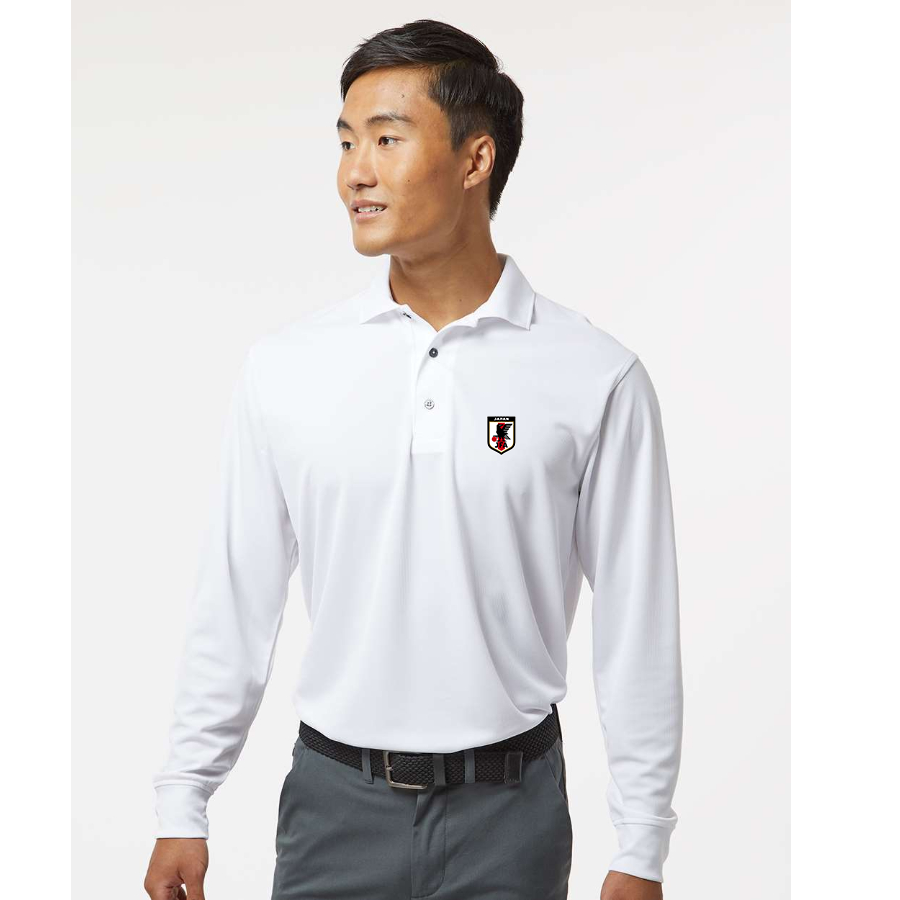 Men's Japan National Soccer Team - Paragon - Prescott Long Sleeve Polo - 110