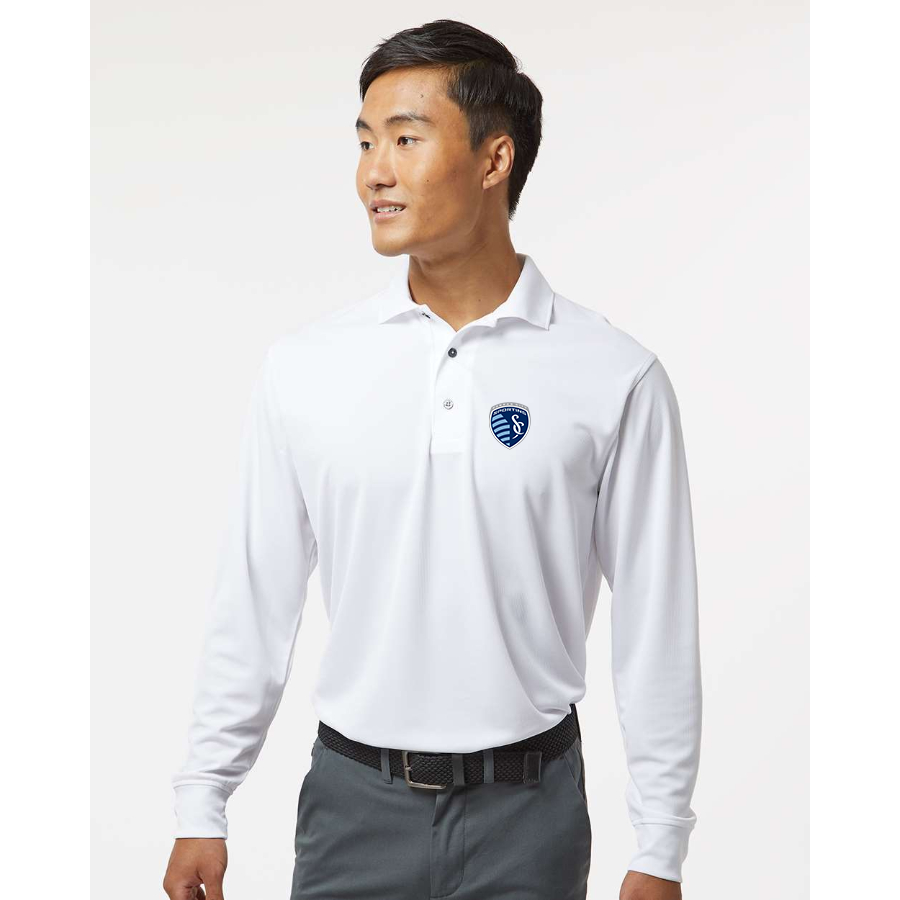Men's Sporting Kansas City FC - Paragon - Prescott Long Sleeve Polo - 110